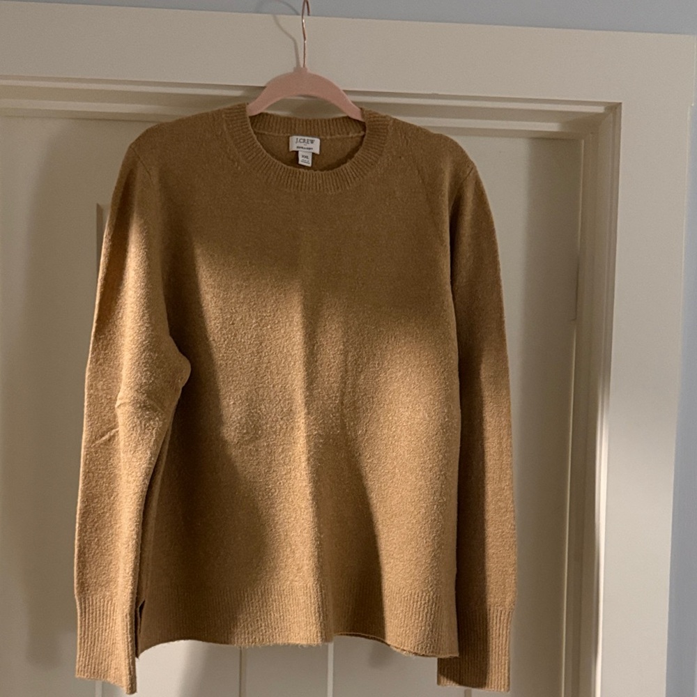 J. Crew Warm Brown Crew Neck Sweater